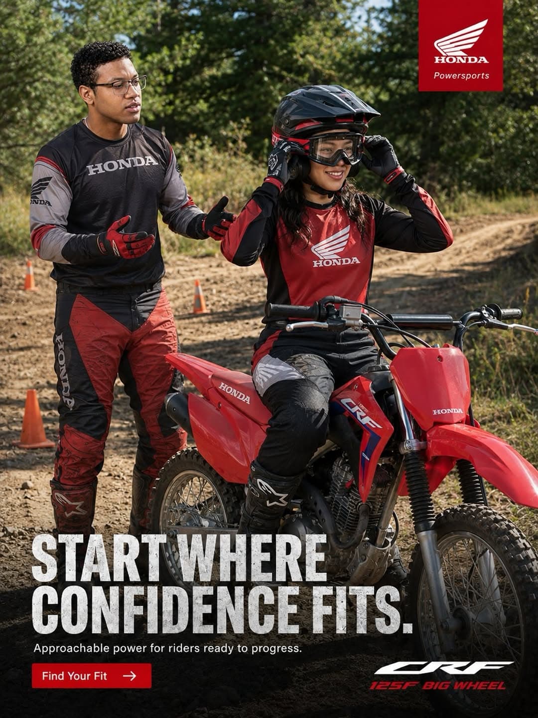 Start Where Confidence Fits campaign concept by BSG Studios